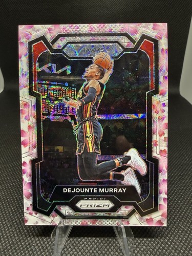 Panini 2023-24 Prizm Basketball Dejounte Murray Cherry Blossom /20 #112