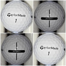 50 TaylorMade Distance Plus Used Golf Balls 5A Mint Condition