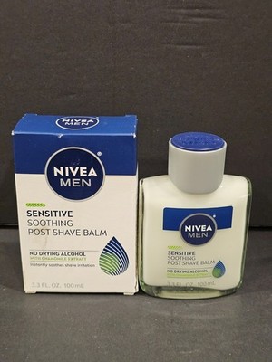 NIVEA Men Sensitive Soothing Post Shave Balm 3.3 Fluid Ounces NEW