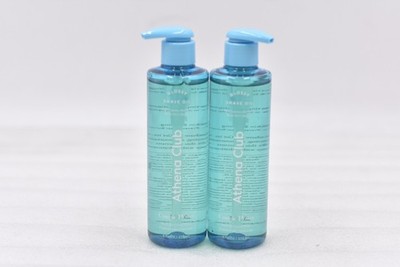 Lot of 2 Athena Club Glossy Shave Oil - Cosmic Flower 8oz