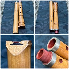 Japanese Shakuhachi Bamboo Flute Kinko-ryu 1.9 Shaku Handcrafted Premium Quality