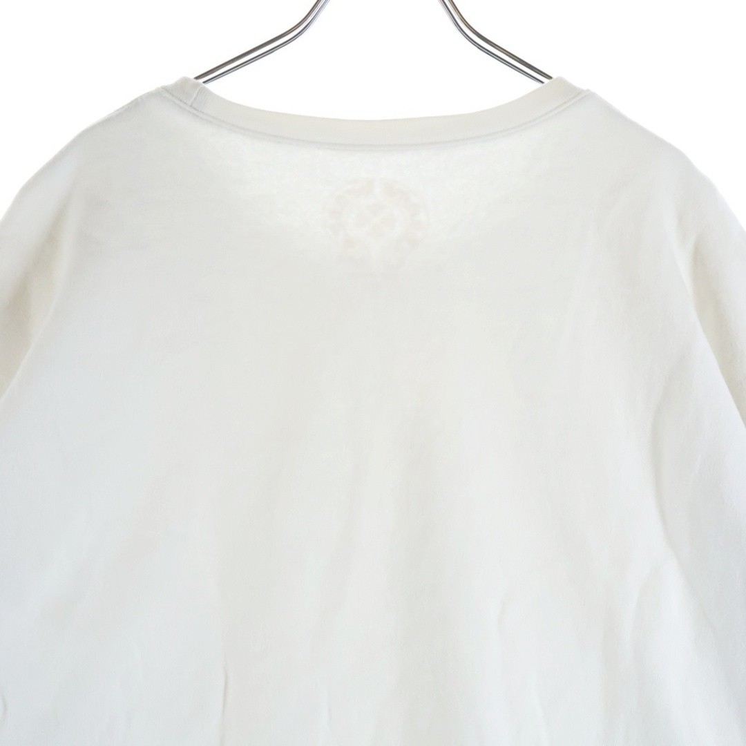 CHROME HEARTS Neck Logo Crawneck Sweatshirt Crew Trainer Sleeve Print Used fd0aa thumbnail 4