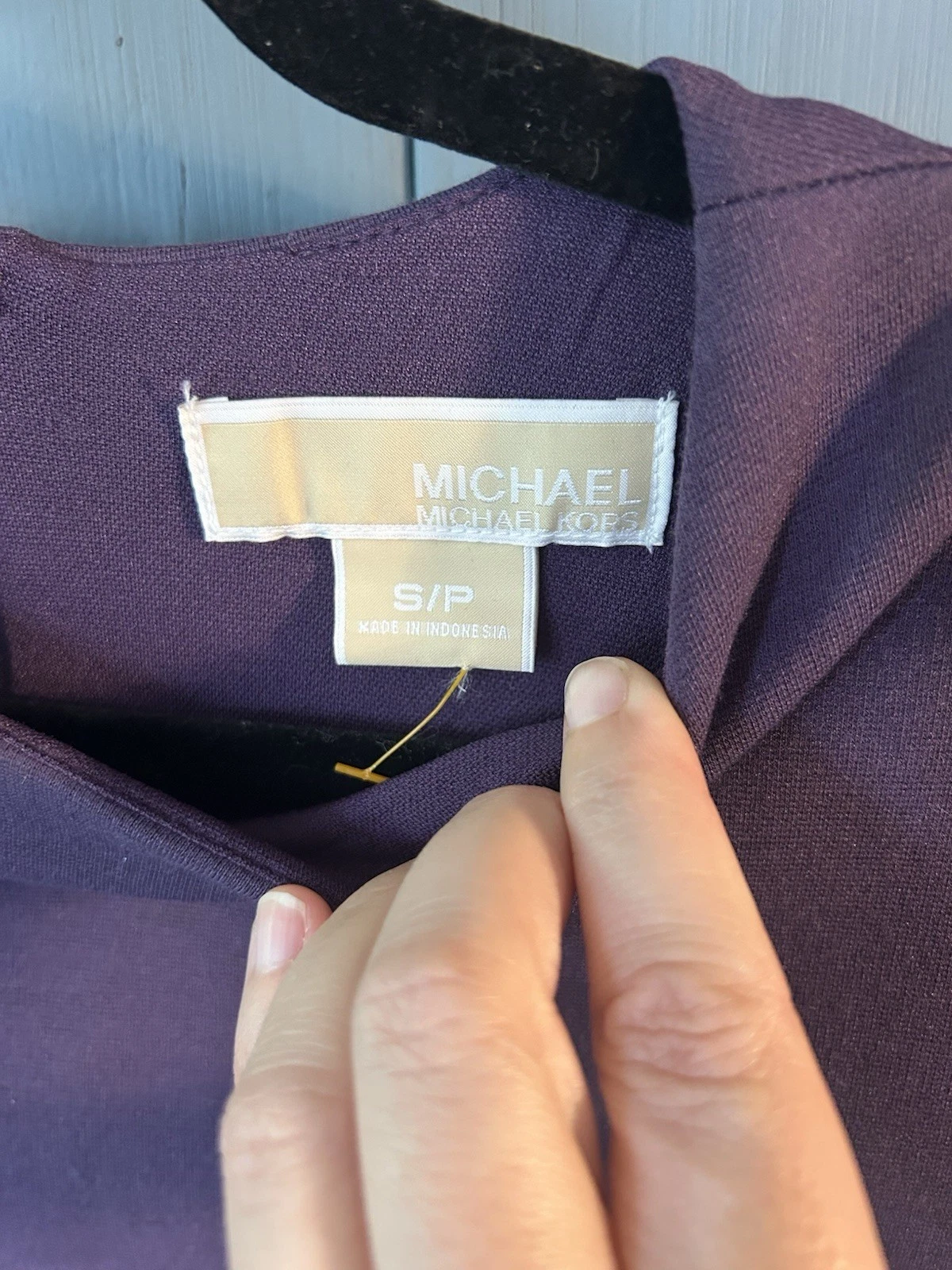 Abito tubino viola senza maniche MICHAEL KORS Donna taglia S