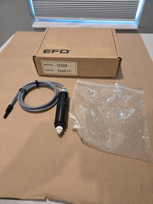 #ad NOS EFD Nordson Adjustable Piston Valve Air Pressure Model:725DA Serial#:156676 $1215.00