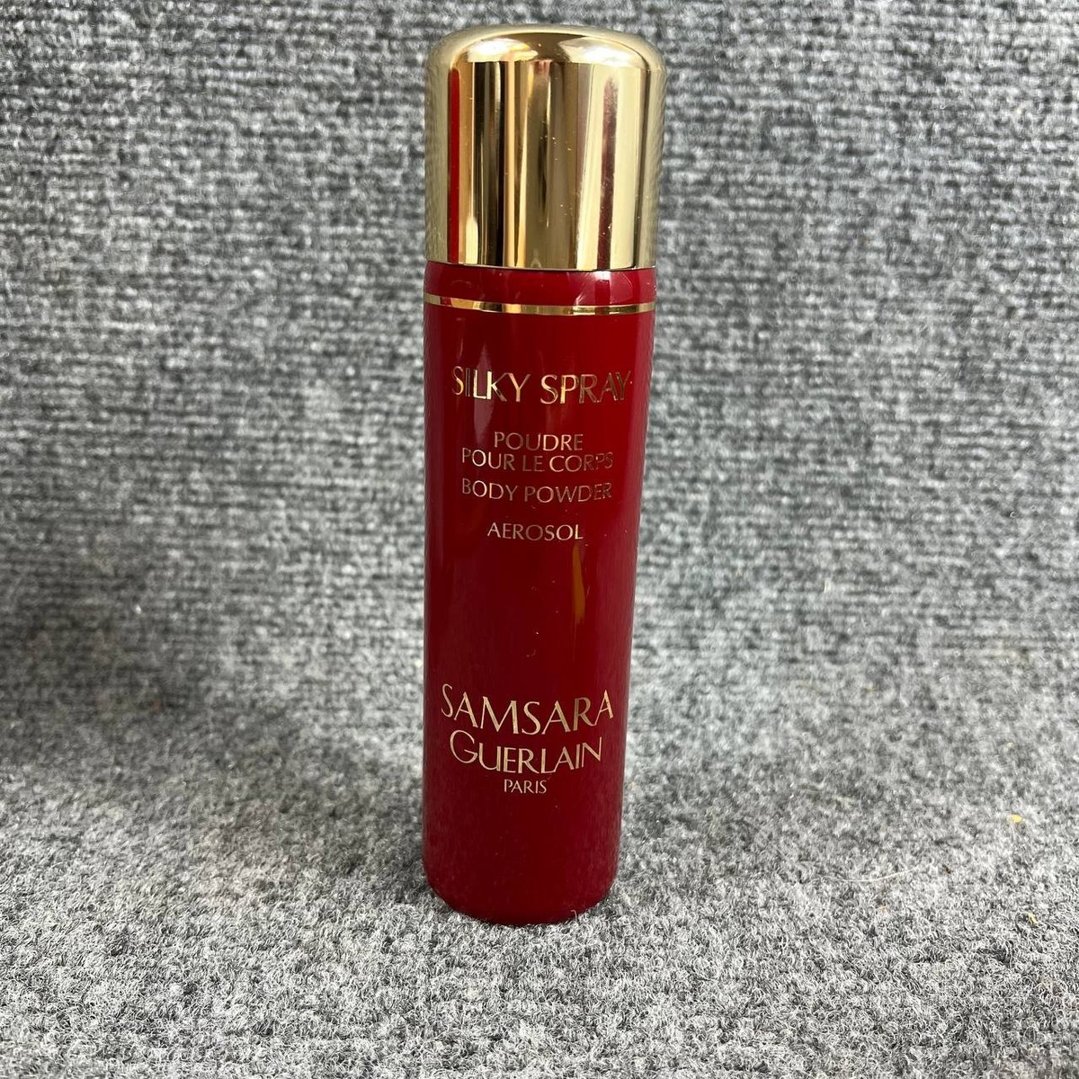 ♦️GUERLAIN SAMSARA♦️ ボディパウダー 100g ミニトワレ付 Guerlain Samsara Silky Spray Body Powder Vintage Collectible