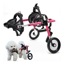 2 Wheels Pet Wheelchair for Back Legs Dog Wheelchair/Cart Adjustable-XS