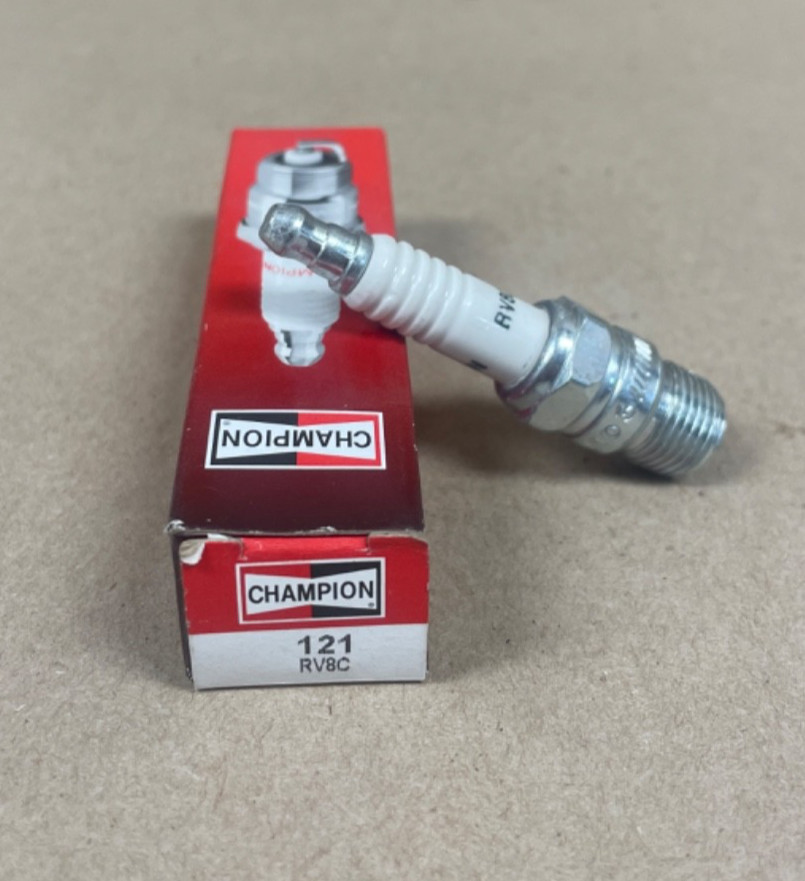 New Champion Copper Plus 121 RV8C Spark Plug
