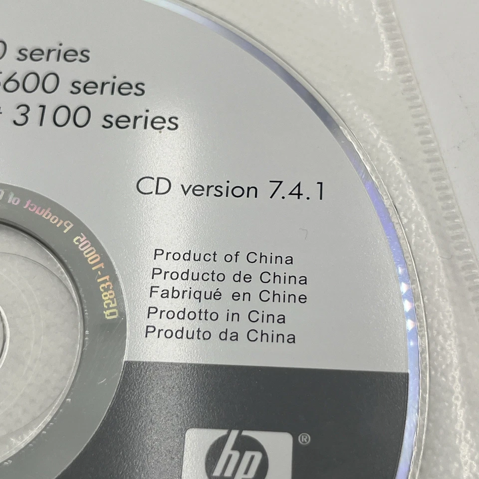 HP PSC 1400, 1500,1600 Series All In One Printer Driver Disc Mac OS Xv10.28-10.4 - Image 3 of 4