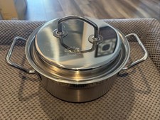 SILGA TEKNIKA - ACIER INOX 18/10 Casseruola bassa in acciaio inox 20 cm - Italia - 13020