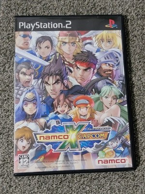 Namco X Campcom Fighting Playstation 2 PS2 Japanese Game NTSC-J Region Lock