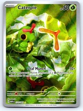 Caterpie Holo Illustration Rare SV: Scarlet & Violet 151 172/165 NM on eBay