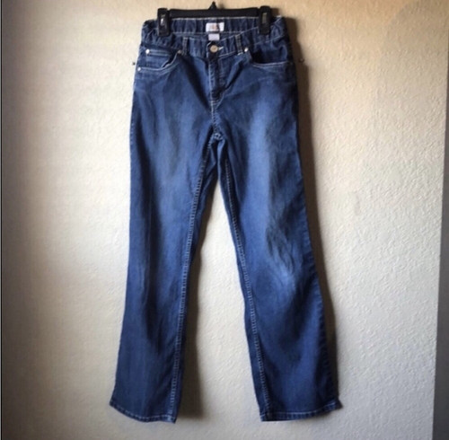 Circo Jeans Girls Medium Wash Straight Leg Casual Denim Blue Jeans Girls Size 14