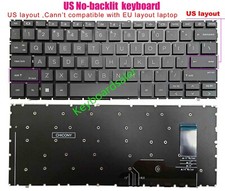 New US No-Backlit Keyboard For HP EliteBook 840 G9 G10,845 G9 G10,830 835 G9 G10