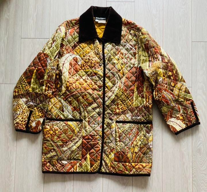 Salvatore Ferragamo Quilting Jacket Corduroy men One Size 