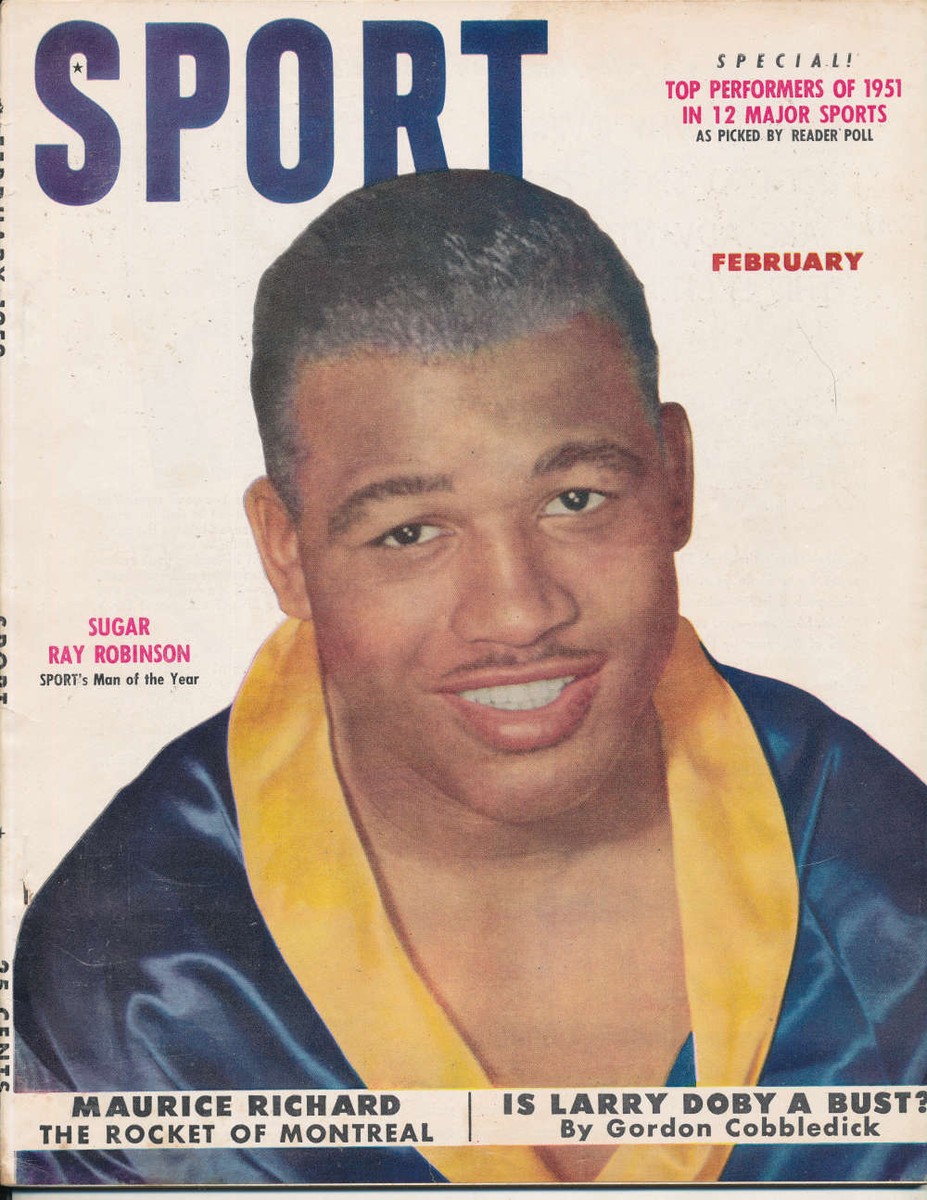 Sugar Ray Robinson February 1952 SPORT Magazine