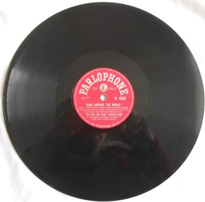Rock around the World - Ivor Kirchin Band with Shani Wallis -10'' 78rpm - E+ 1957