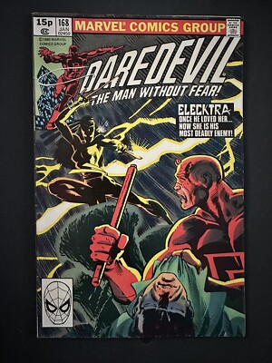 Daredevil #186 from 1981 first appearance of Elektra.