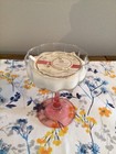 Pink Champagne Glass 3 Wick Scented Candle