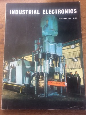 Vintage Magazine Industrial Electronics Feb 1965 Land Vihicle Navigation systems