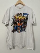 Vintage 1989 X-Men comic images shirt on a fruit of a loom