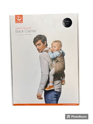 Open Box | Stokke MyCarrier Back Carrier in Black