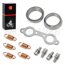 Exhaust Muffler Gasket Spring Seal Rebuild Kit For Polaris Sportsman 600 700 MV7