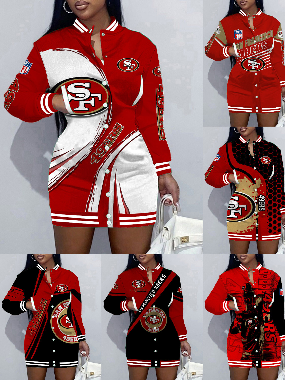 49ers woman jacket