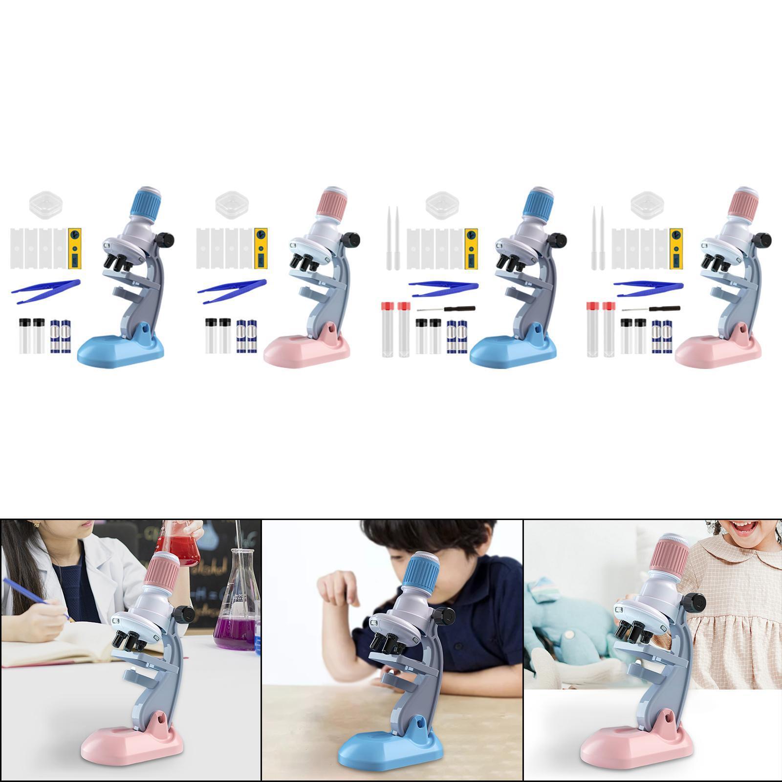 Kid Microscope Science Kits 1200x Stem Kits for Beginner 5-7 Birthday Gifts-image