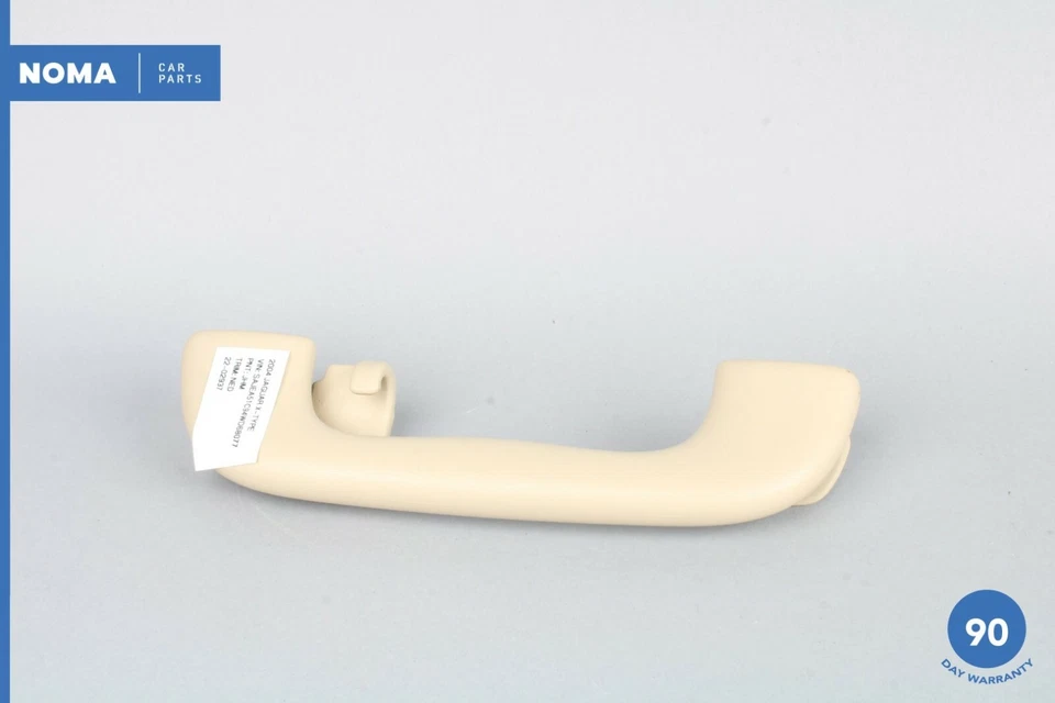 04-08 Jaguar X-Type X400 Rear Left Driver Side Upper Roof Grip Handle NED OEM  - Image 4 of 4
