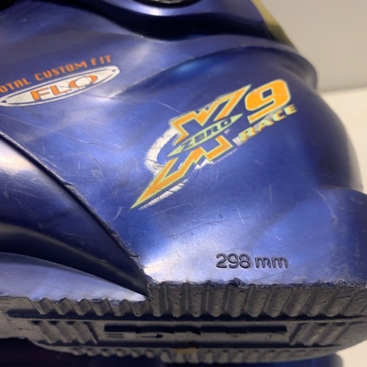 LANGE X9 ZERO Downhill Ski Boots Alpine Men’s Size 12 Blue Yellow 340mm *READ Lange World Cup Rs 140 Zr 95 Ski Boots | Blue | Dynastar-Lange main image 2