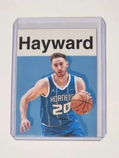 Gordon Hayward Artist Signed Basketball Art Card 1/10