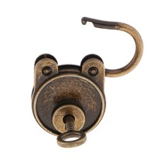 1Pcs Old Vintage Antique Style Mini Padlocks   Bronze