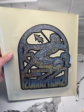 Vintage Sagittarius Horoscope Astrology Zodiac Iron On Transfer Roach