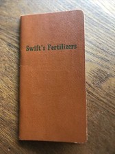1914 Swift's Fertilizers Advertising Pocket Memo Book / Calendar Booklet — listing 3