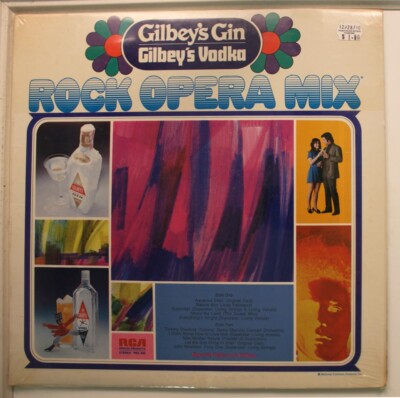 Various Artists LP Gilbey S Gin & Vodka Rock Opera Mix Rca - Versiegelt