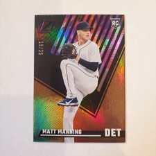 MATT MANNING 2022 Panini Chronicles ZENITH PURPLE #'d 15/25 Tigers RC