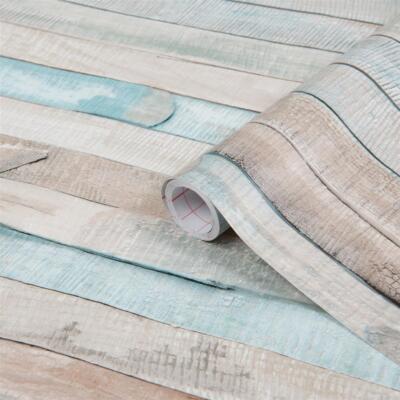 d-c-fix Klebefolie Rio Ocean Buntes Holz Möbelfolie Selbstklebend 200x67,5 cm