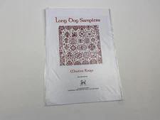Long Dog Samplers Mouline Rouge Counted Cross Stitch Pattern Sampler