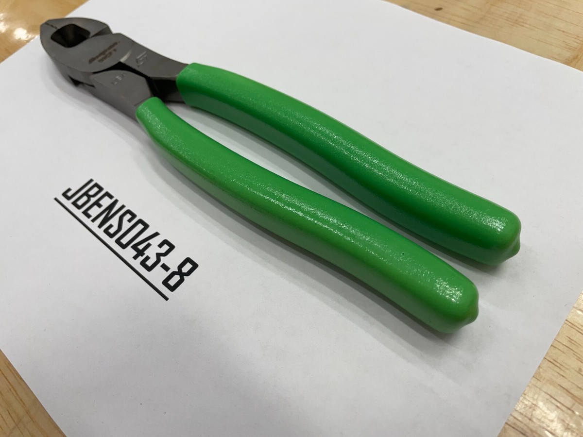 Snap-on 9in Green Vinyl Grip Slip Joint Pliers – 49ACFG New Old Stock