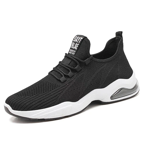 Tenis informales para hombre sin cordones transpirables para correr tenis caminar zapatos deportivos - Imagen 9 de 17