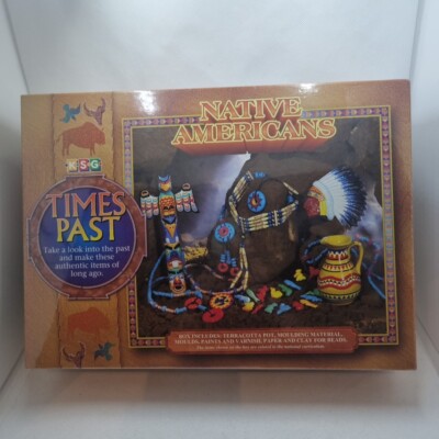 K.S.G Indianer - Times Past Kinder Modellbausatz, Kunsthandwerk! Alt