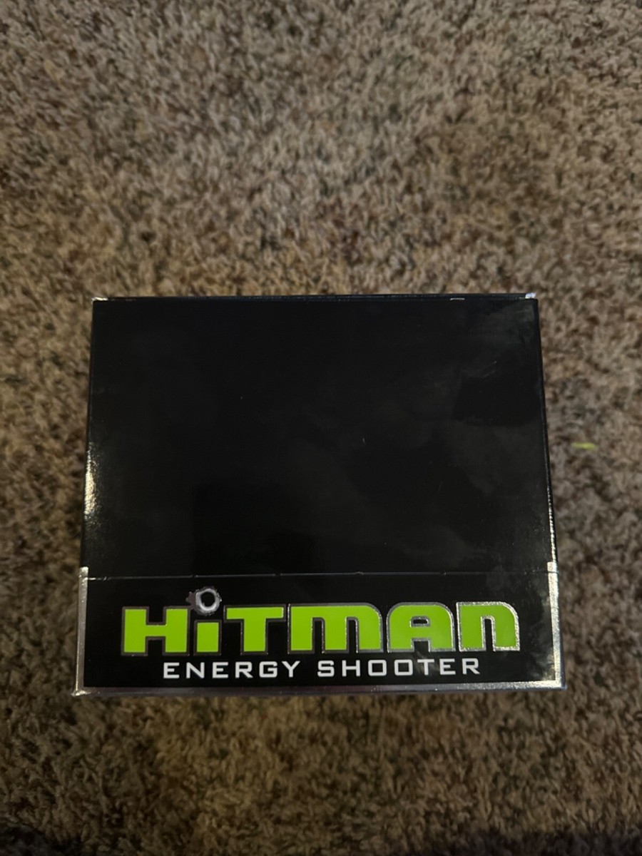 MONSTER ENERGY HITMAN ENERGY SHOOTER 12 pk. UNOPENED 3 oz