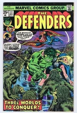 DEFENDERS 27 5.0  1ST STARHAWK CAMEO NICE PAGES PRESENTS 6.0 6.5  STN