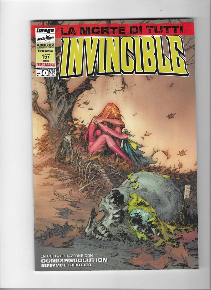 INVINCIBLE N.50 VARIANT COMIXREVOLUTION 500 Copie