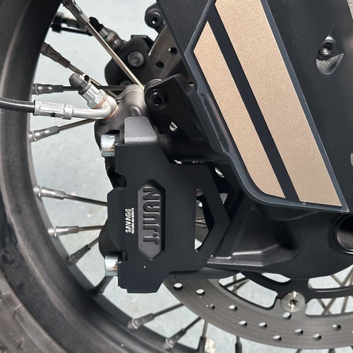 For CFMOTO 800MT/MTX/NK 675NK 675SS Front Brake Caliper Guards Cover Protector - Picture 3 of 24
