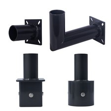 2 PACK Tenon Square Round Pole-Wall Mount 2-3/8" LED Shoebox Parking Lot Flood