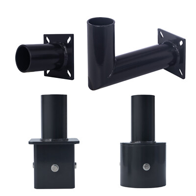 2 PACK Tenon Square Round Pole-Wall Mount 2-3/8'' LED Shoebox Parking Lot Flood