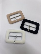 Fabric Covered Belt Buckle- 50 mm