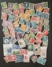 DENMARK Vintage Used Stamp Lot T14043