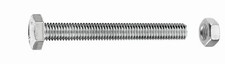 2x Maschineschrauben M10x160 mm f&uuml;r H-Pfostentr&auml;ger 141 mm inkl Muttern